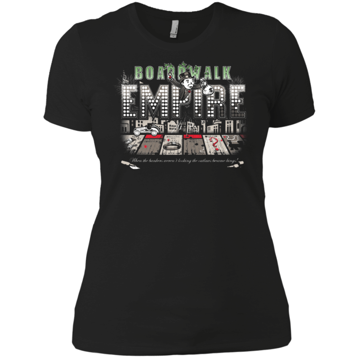 T-Shirts Black / X-Small Boardwalk Empire Women's Premium T-Shirt