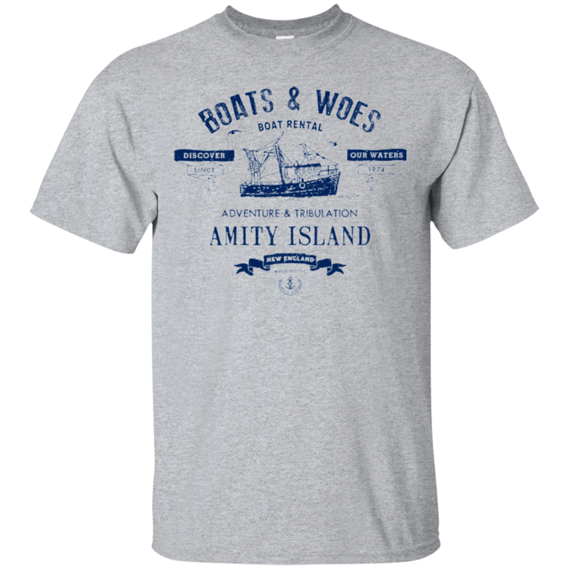 T-Shirts Sport Grey / Small BOATS & WOES T-Shirt