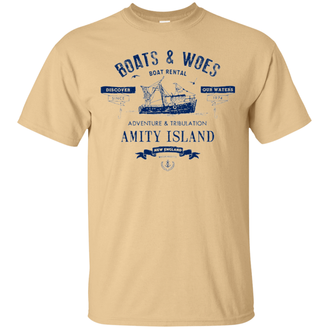 T-Shirts Vegas Gold / Small BOATS & WOES T-Shirt