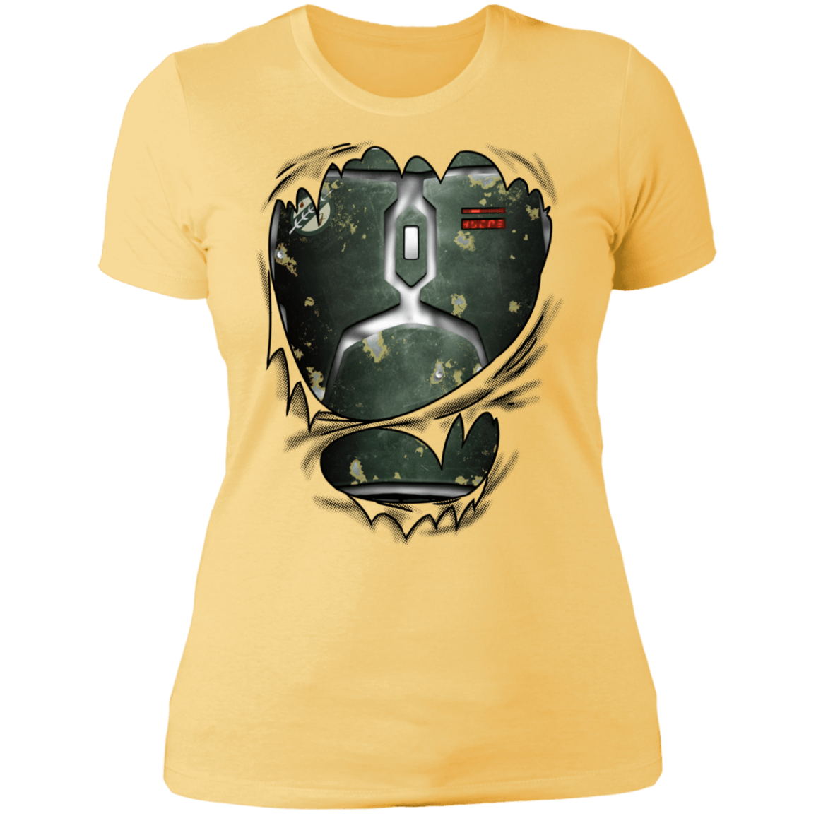 T-Shirts Banana Cream/ / S Boba Fett Ripped Women's Premium T-Shirt