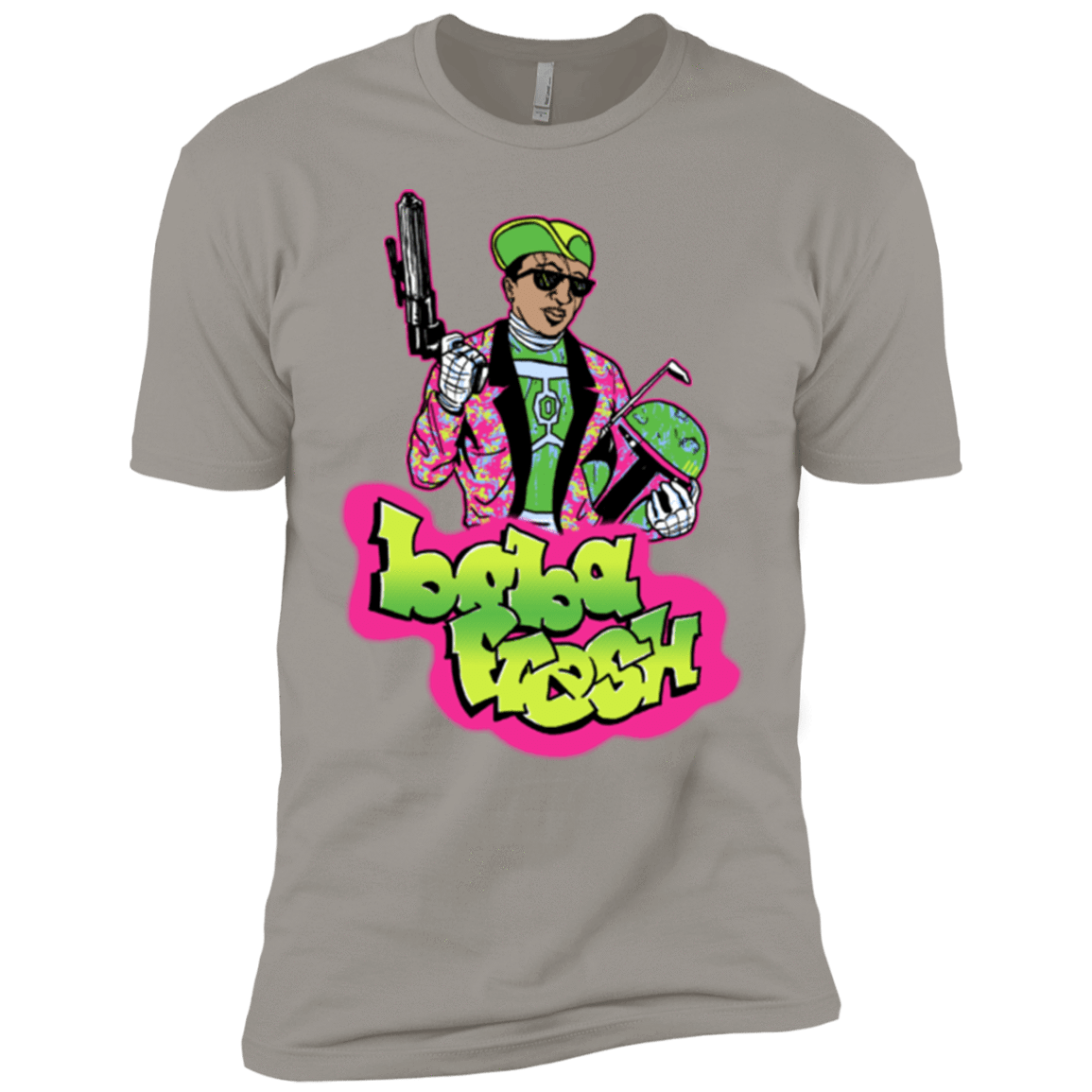 T-Shirts Light Grey / YXS Boba Fresh Boys Premium T-Shirt