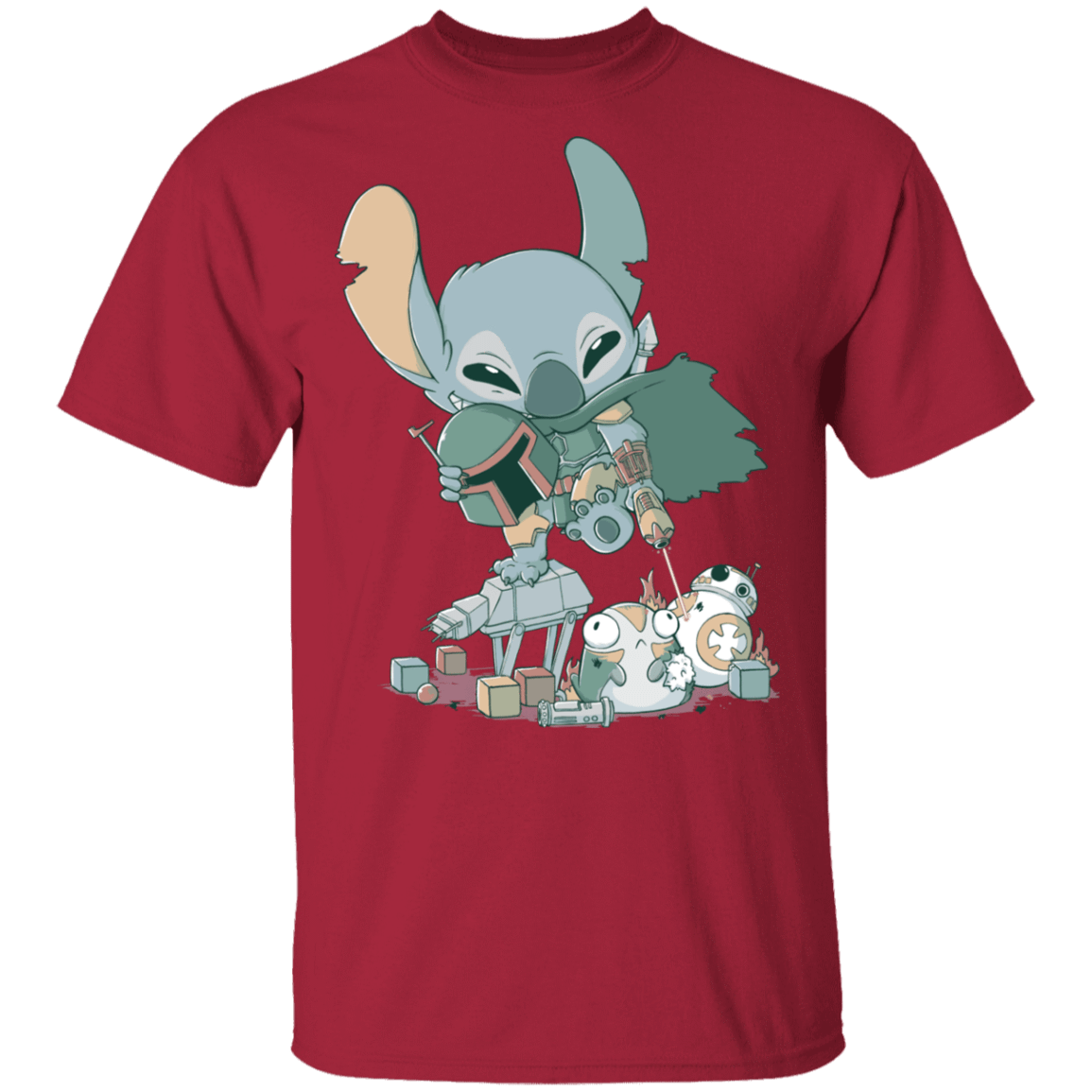 T-Shirts Cardinal / S Boba Stitch T-Shirt