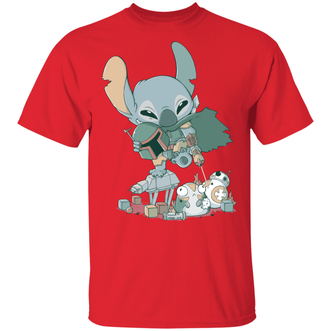 T-Shirts Red / S Boba Stitch T-Shirt