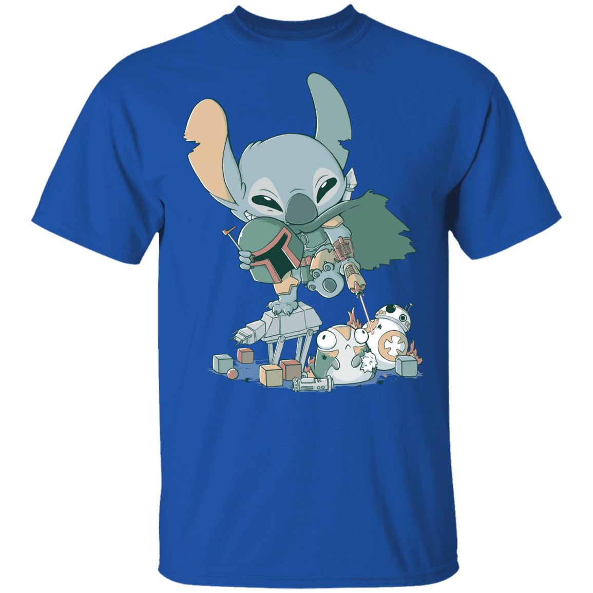 T-Shirts Royal / YXS Boba Stitch Youth T-Shirt
