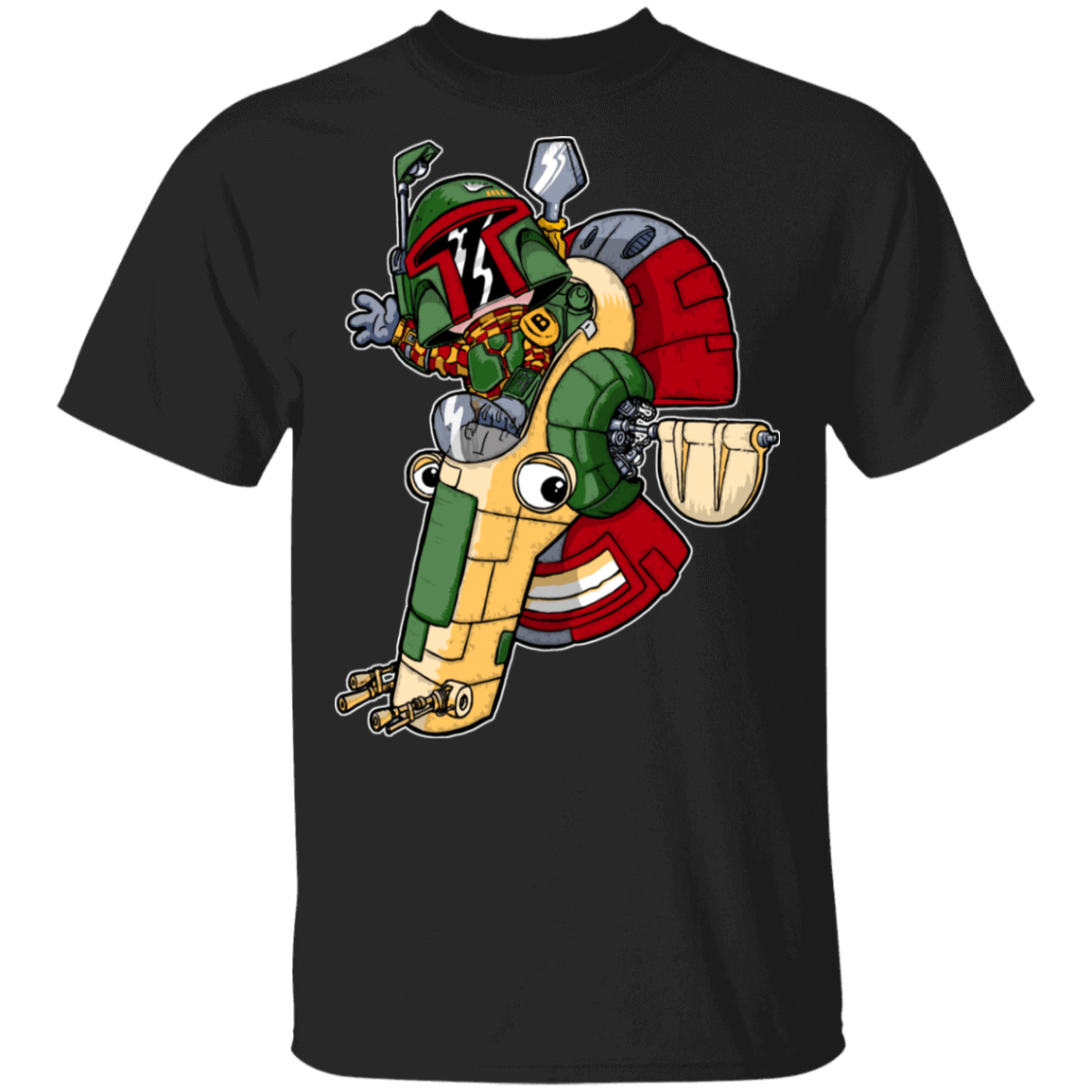 T-Shirts Black / S Boba the Hunter T-Shirt