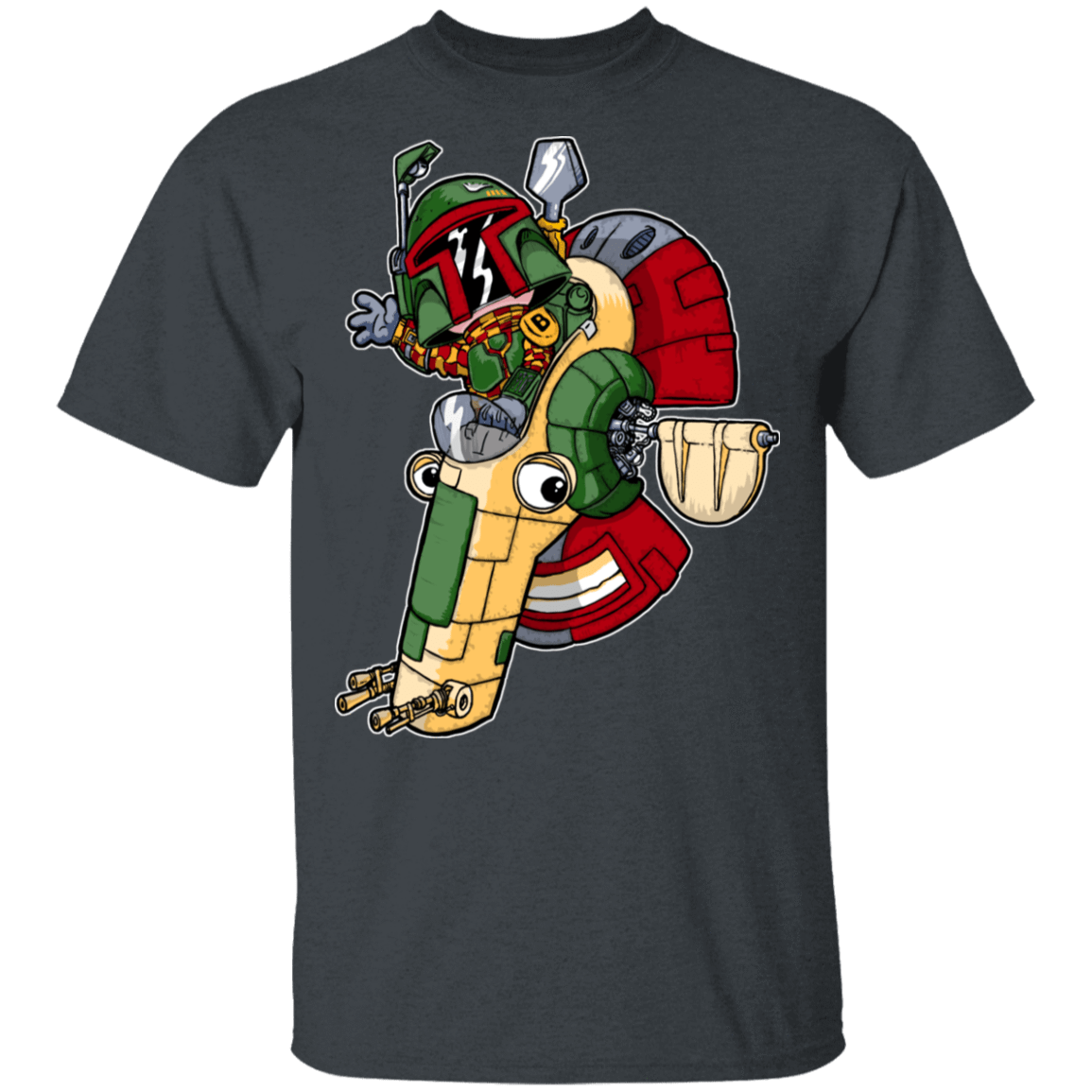 T-Shirts Dark Heather / S Boba the Hunter T-Shirt