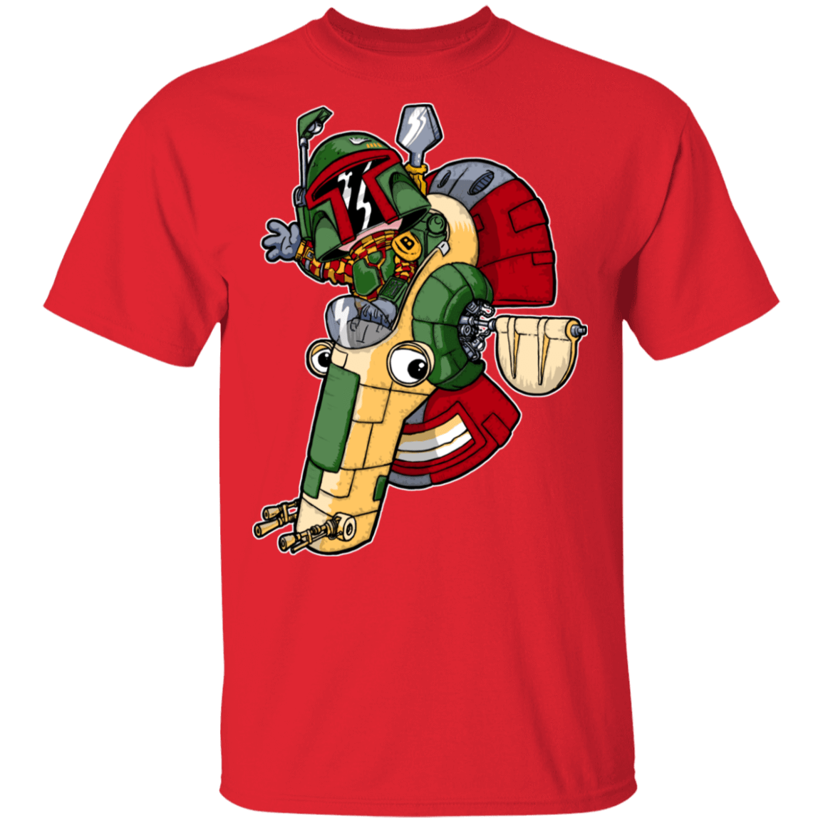 T-Shirts Red / S Boba the Hunter T-Shirt