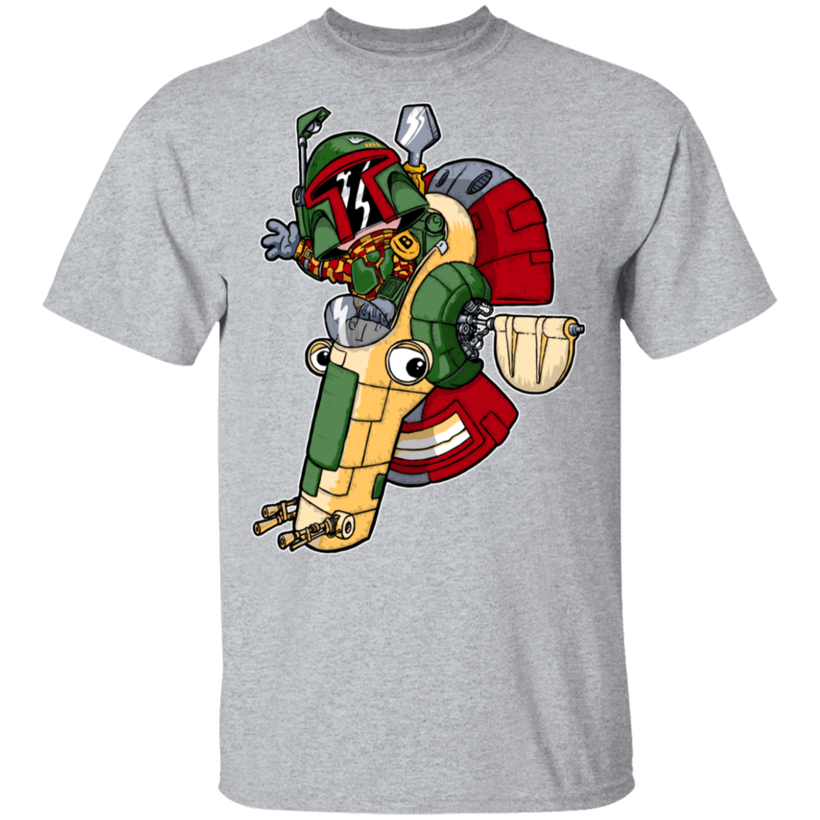 T-Shirts Sport Grey / S Boba the Hunter T-Shirt
