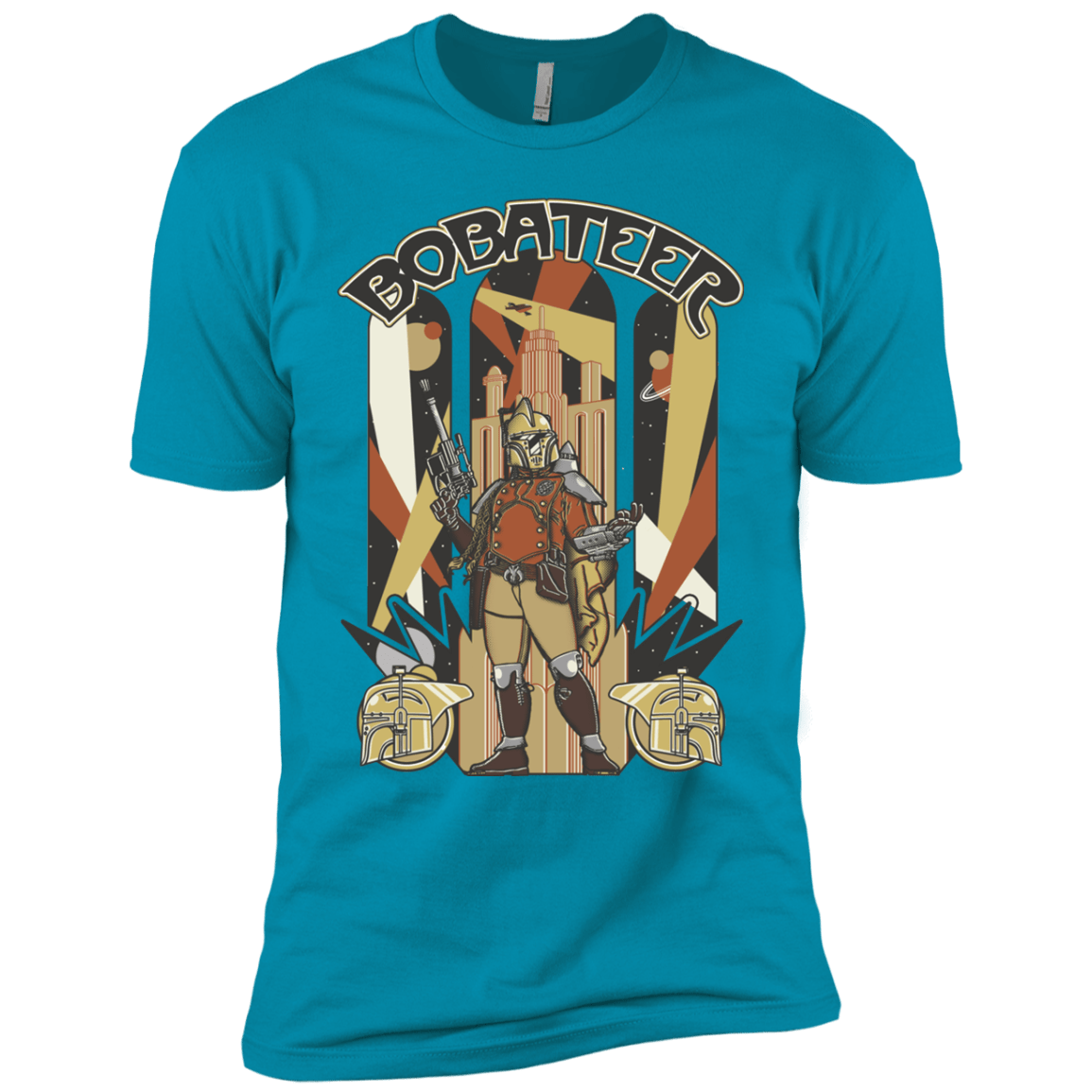 T-Shirts Turquoise / YXS Bobateer Boys Premium T-Shirt