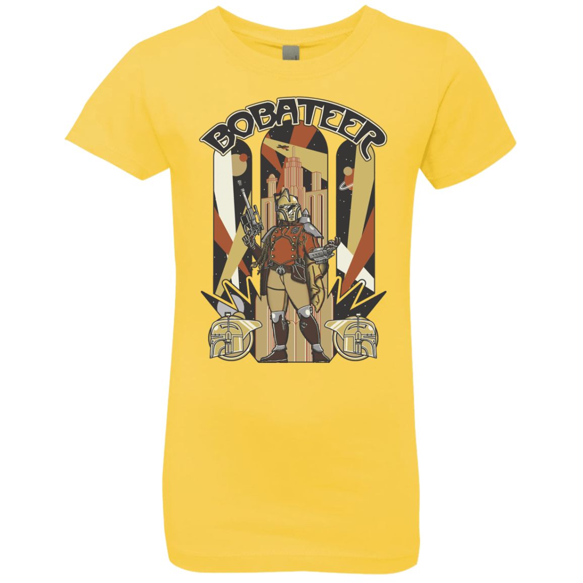 T-Shirts Vibrant Yellow / YXS Bobateer Girls Premium T-Shirt