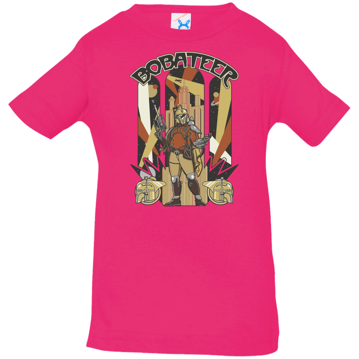 T-Shirts Hot Pink / 6 Months Bobateer Infant Premium T-Shirt