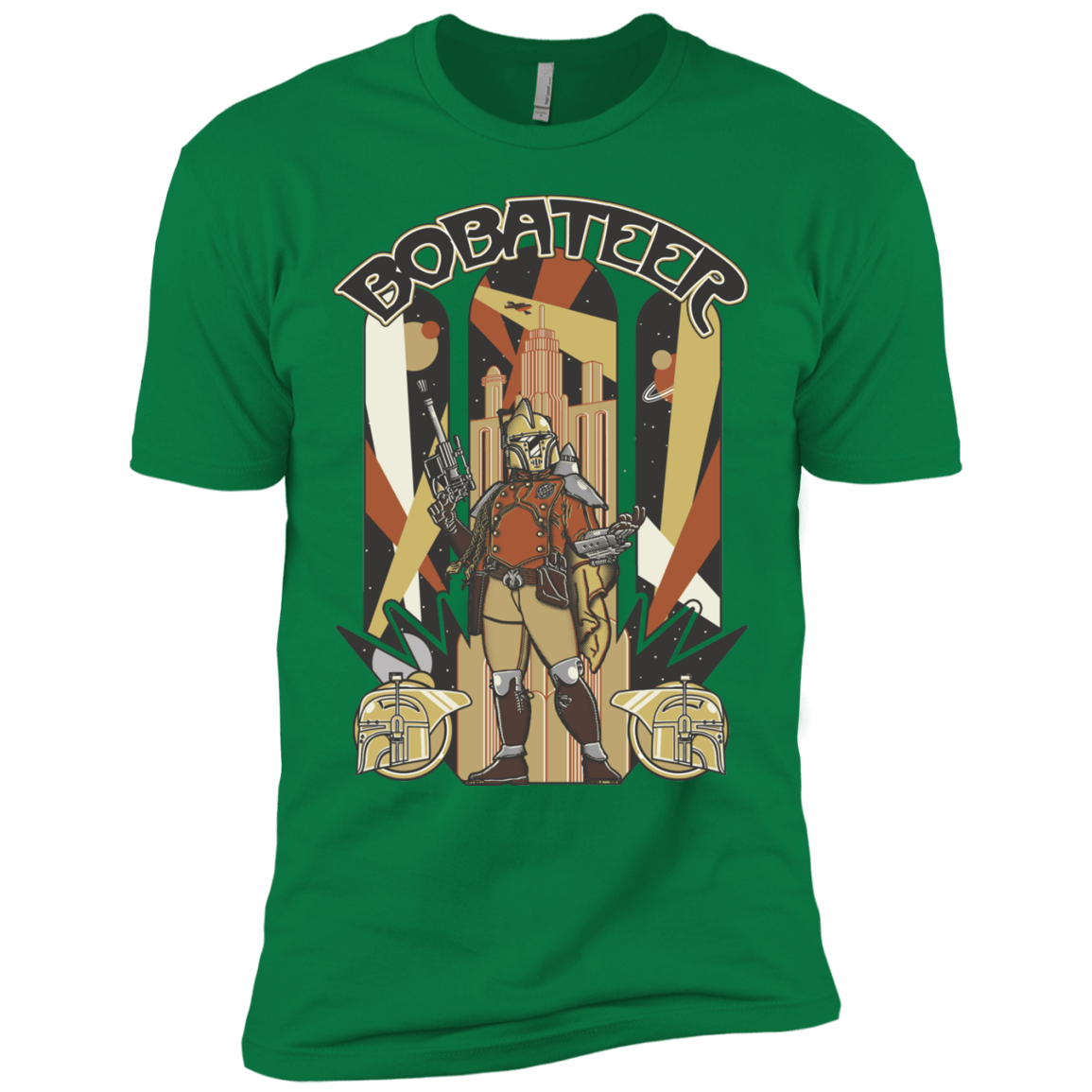 T-Shirts Kelly Green / X-Small Bobateer Men's Premium T-Shirt
