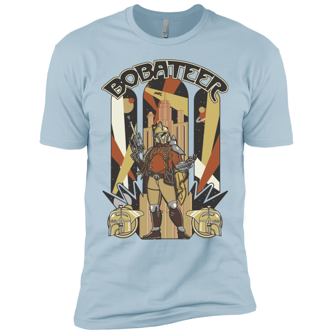 T-Shirts Light Blue / X-Small Bobateer Men's Premium T-Shirt