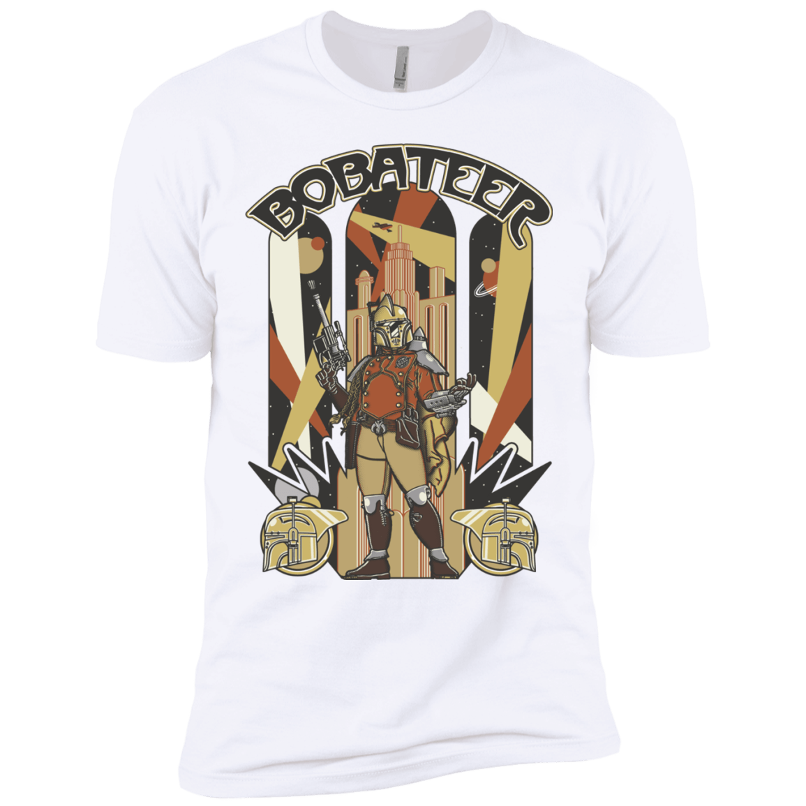 T-Shirts White / X-Small Bobateer Men's Premium T-Shirt