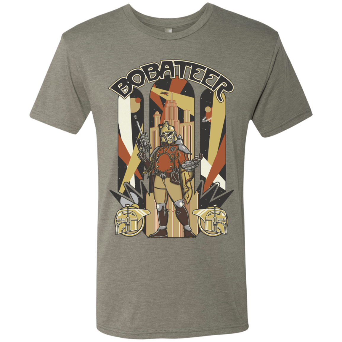 T-Shirts Venetian Grey / Small Bobateer Men's Triblend T-Shirt