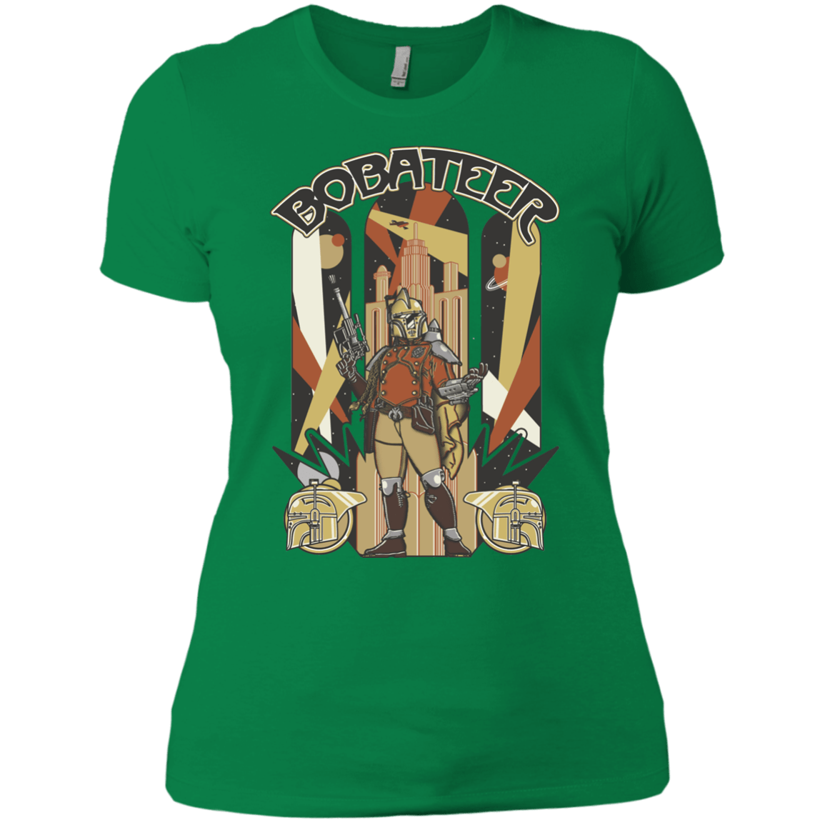 T-Shirts Kelly Green / X-Small Bobateer Women's Premium T-Shirt