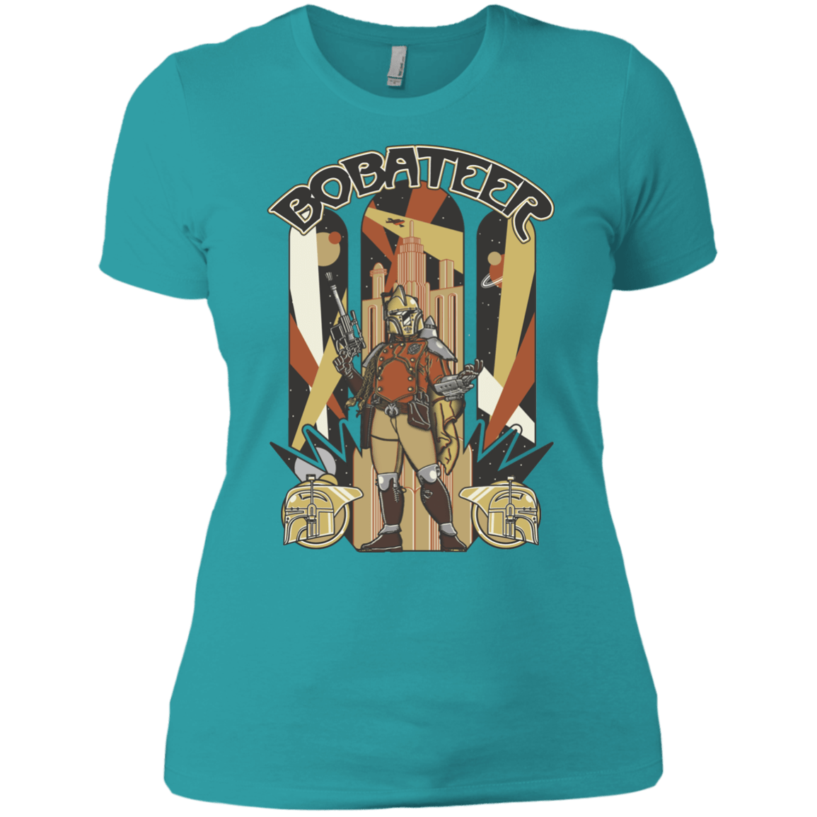 T-Shirts Tahiti Blue / X-Small Bobateer Women's Premium T-Shirt