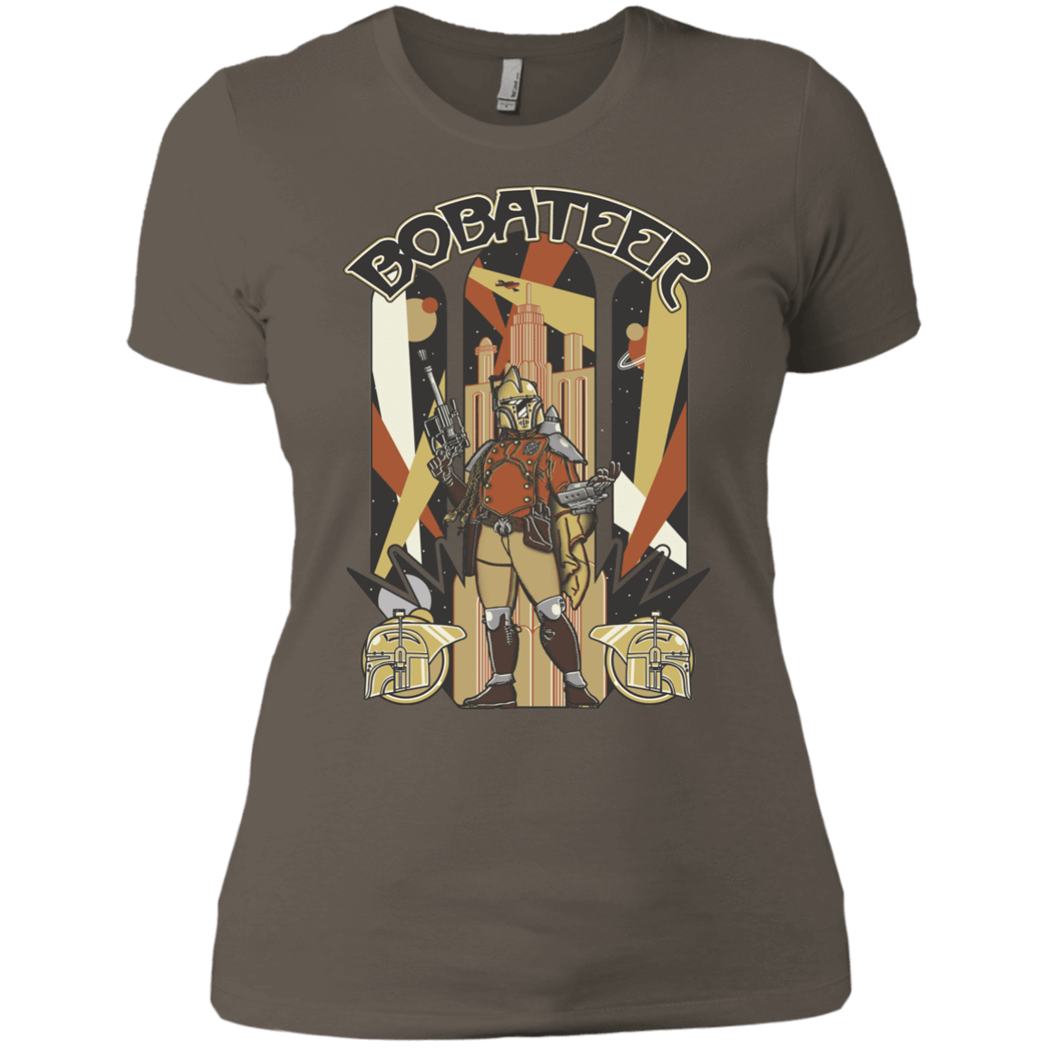 T-Shirts Warm Grey / X-Small Bobateer Women's Premium T-Shirt