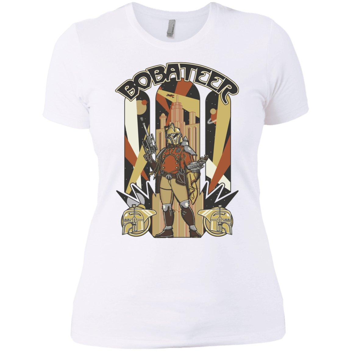 T-Shirts White / X-Small Bobateer Women's Premium T-Shirt