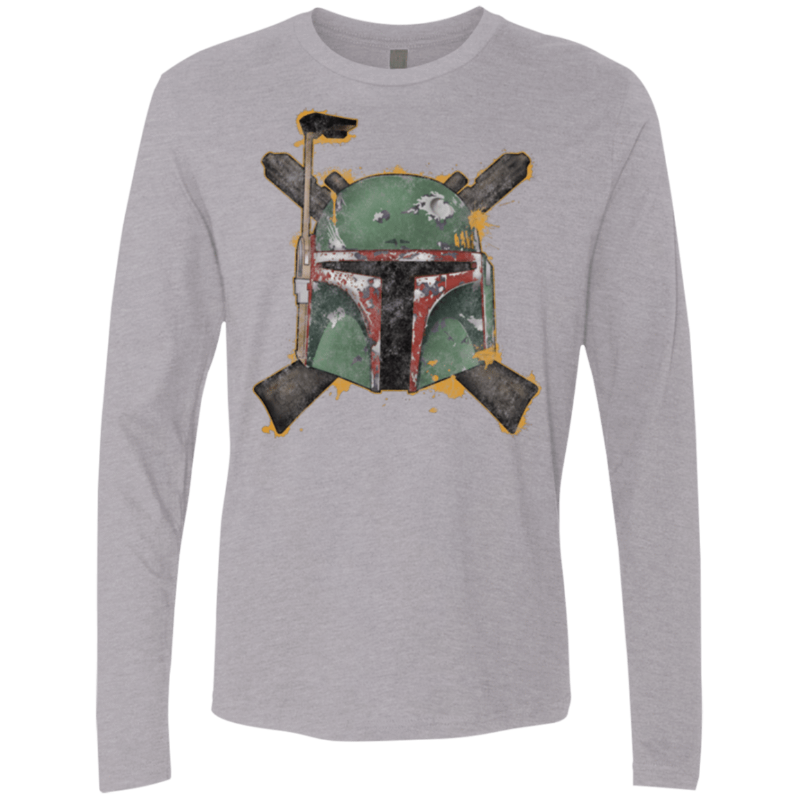 T-Shirts Heather Grey / Small Bobax Men's Premium Long Sleeve