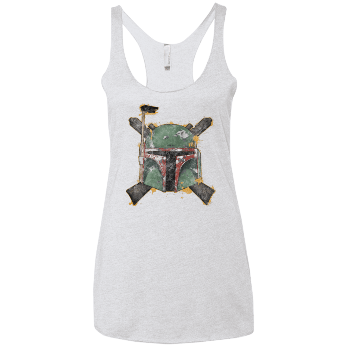 T-Shirts Heather White / X-Small Bobax Women's Triblend Racerback Tank