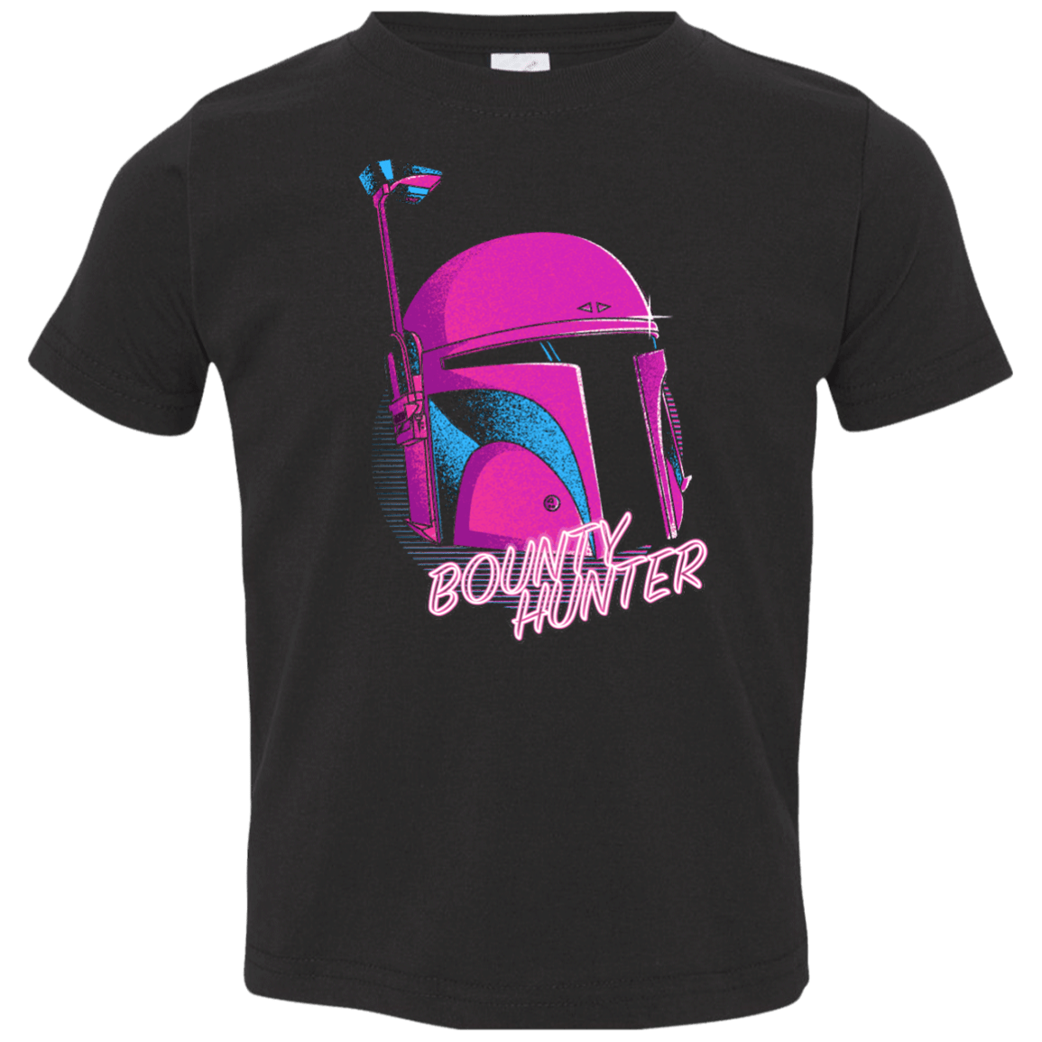 T-Shirts Black / 2T Bobba Helmet 80's Toddler Premium T-Shirt