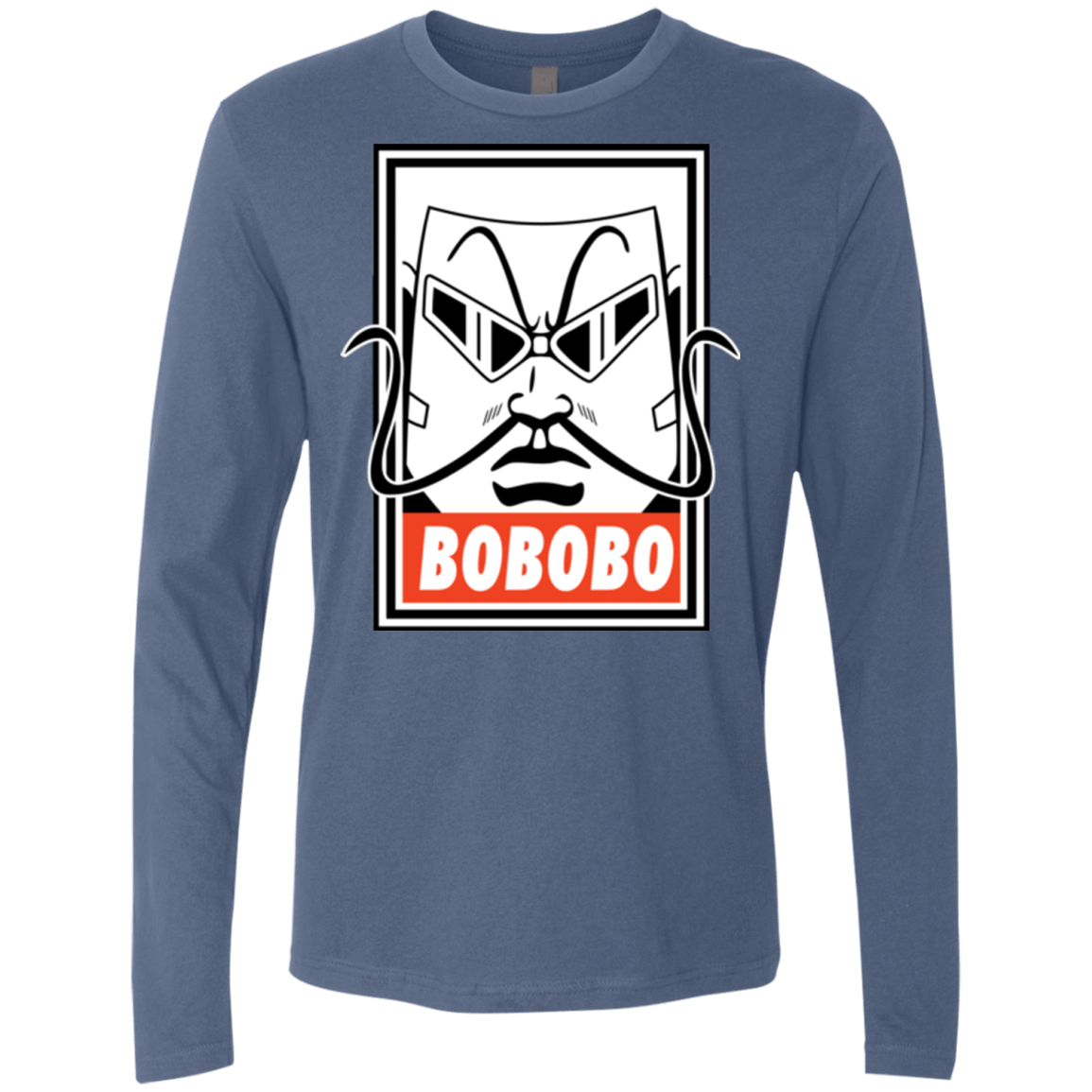 T-Shirts Indigo / Small Bobobey Men's Premium Long Sleeve