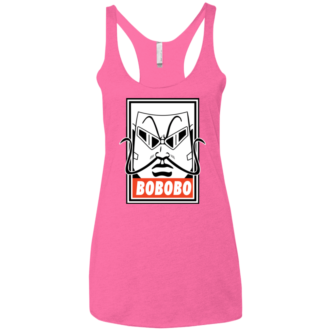 T-Shirts Vintage Pink / X-Small Bobobey Women's Triblend Racerback Tank