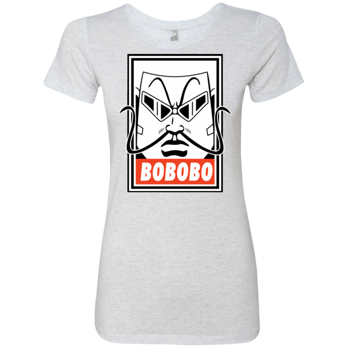 T-Shirts Heather White / Small Bobobey Women's Triblend T-Shirt