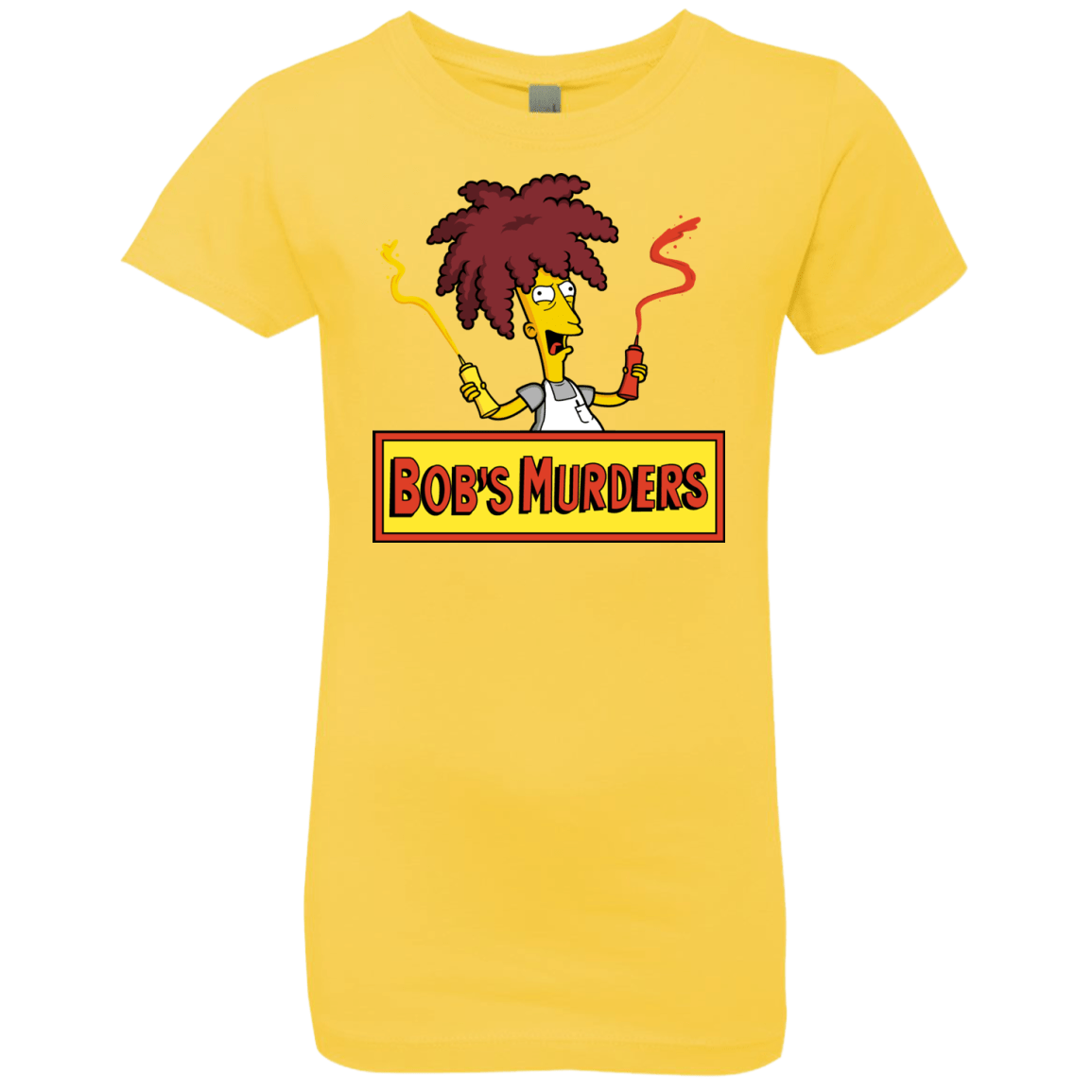 T-Shirts Vibrant Yellow / YXS Bobs Murders Girls Premium T-Shirt