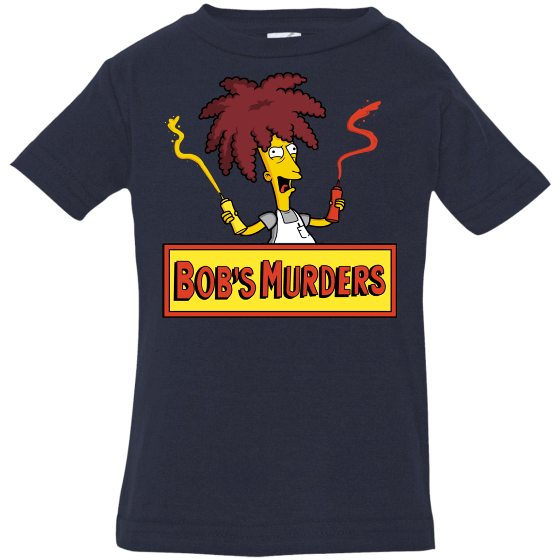 T-Shirts Navy / 6 Months Bobs Murders Infant Premium T-Shirt