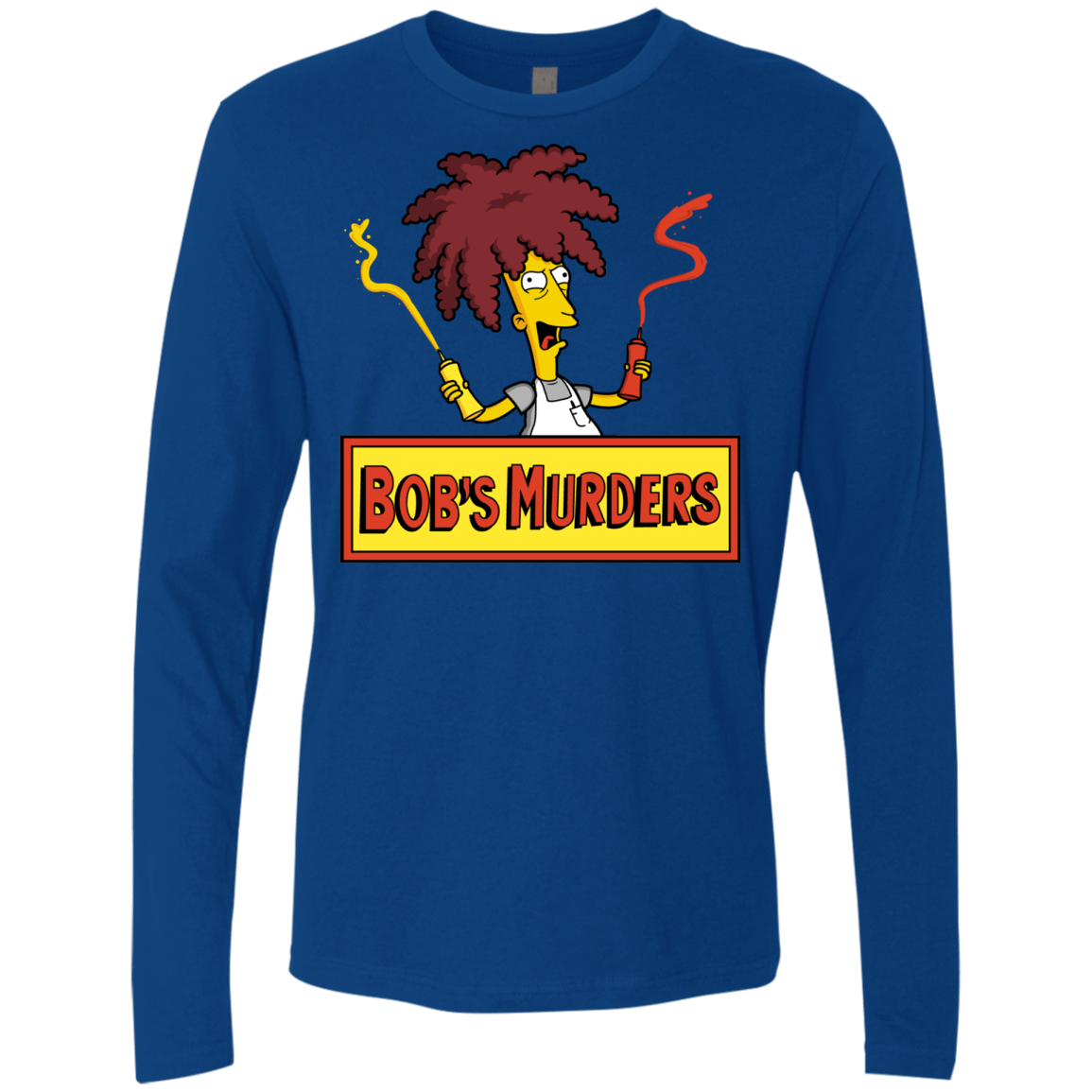 T-Shirts Royal / S Bobs Murders Men's Premium Long Sleeve
