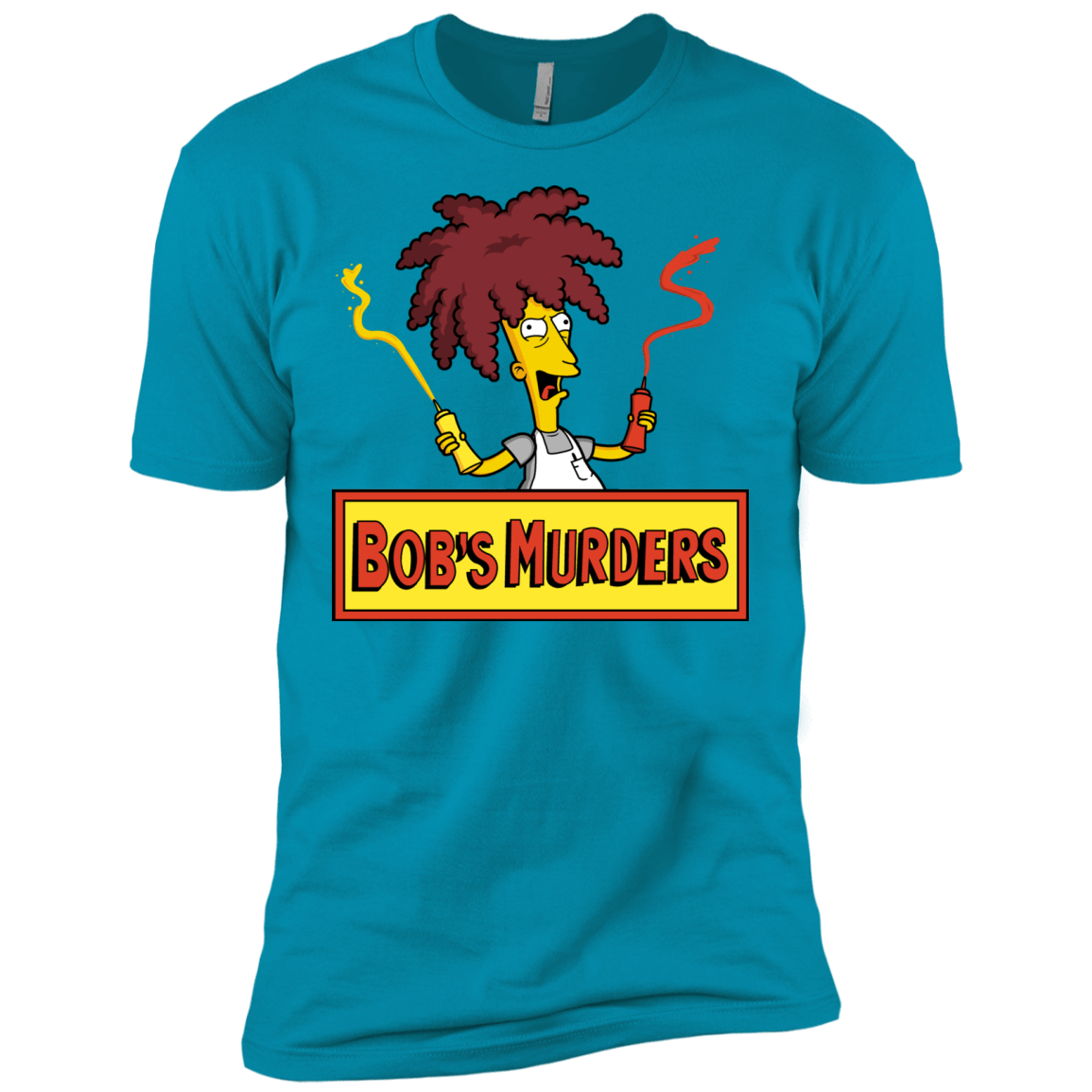 T-Shirts Turquoise / X-Small Bobs Murders Men's Premium T-Shirt