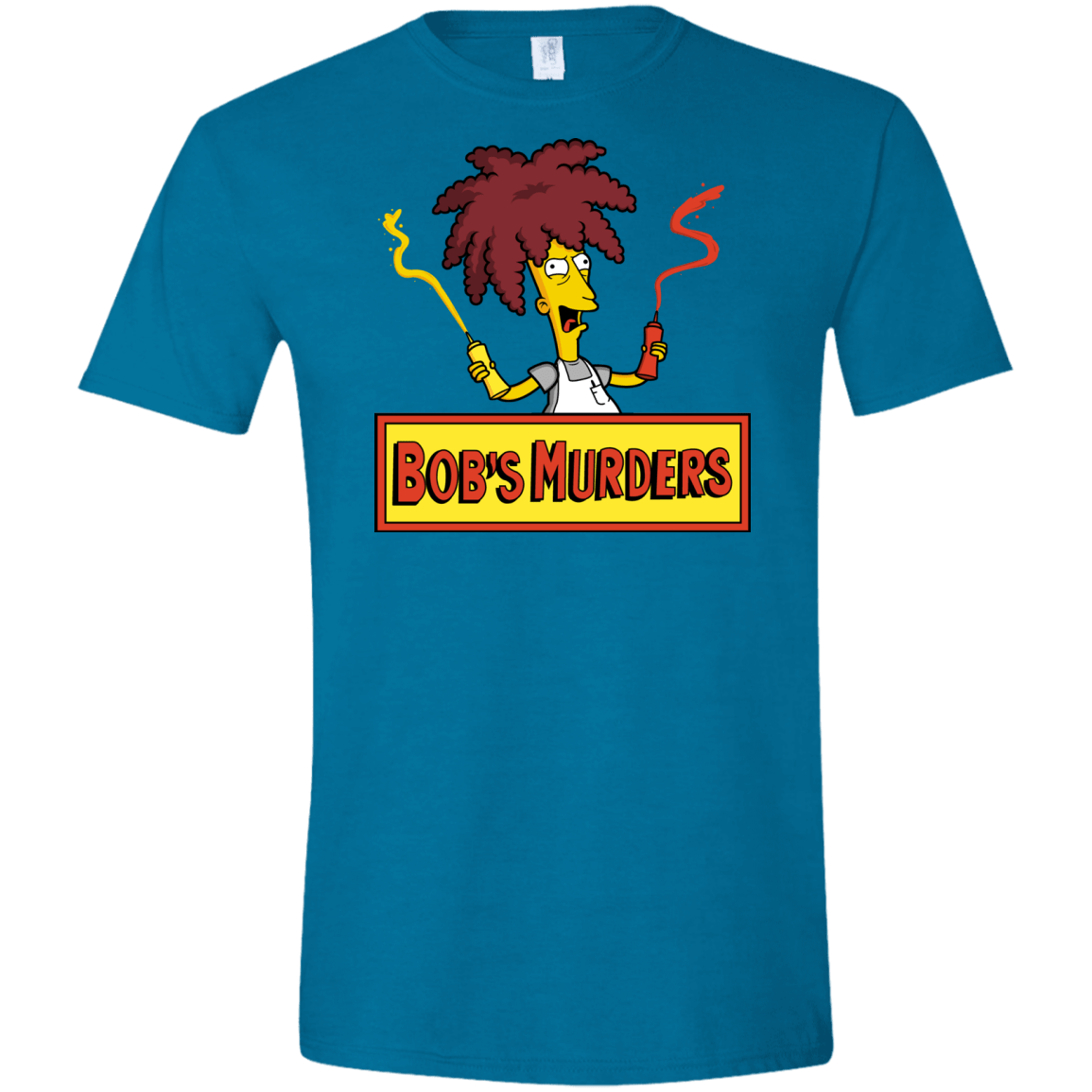 T-Shirts Antique Sapphire / S Bobs Murders Men's Semi-Fitted Softstyle