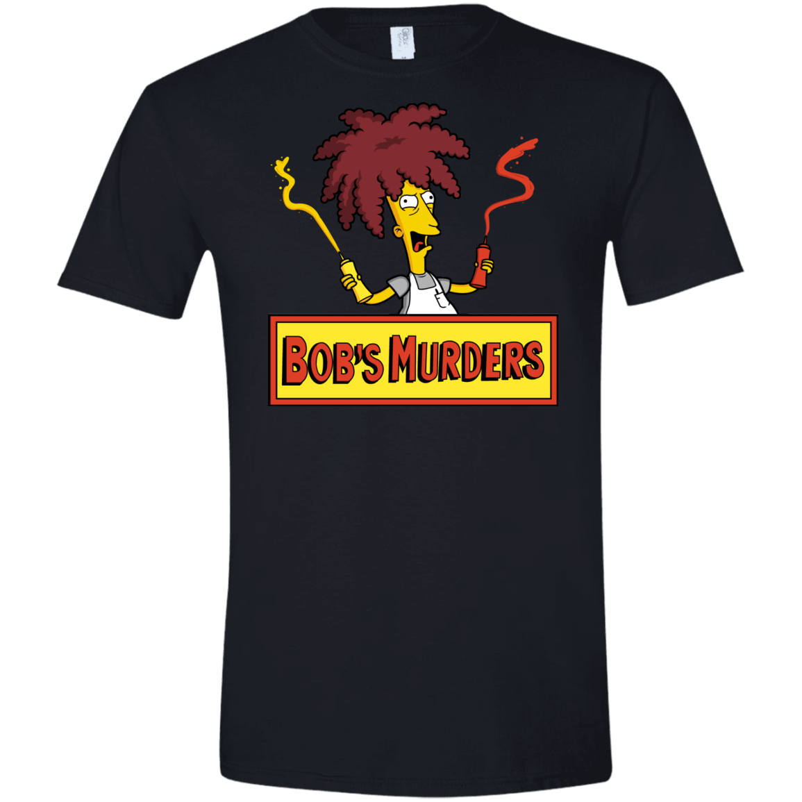 T-Shirts Black / X-Small Bobs Murders Men's Semi-Fitted Softstyle