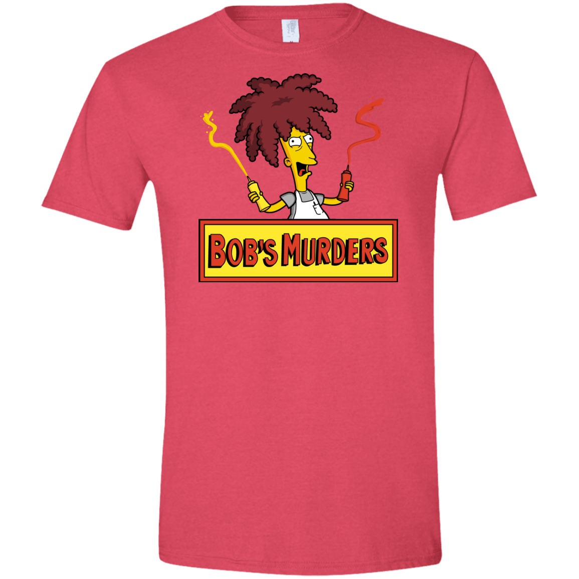 T-Shirts Heather Red / S Bobs Murders Men's Semi-Fitted Softstyle