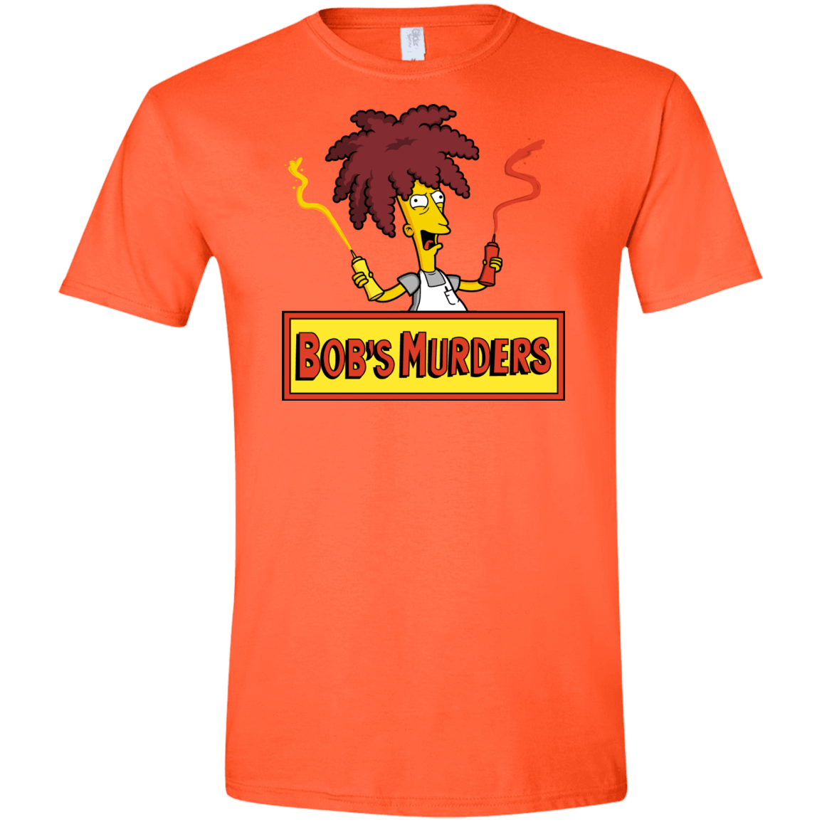T-Shirts Orange / S Bobs Murders Men's Semi-Fitted Softstyle