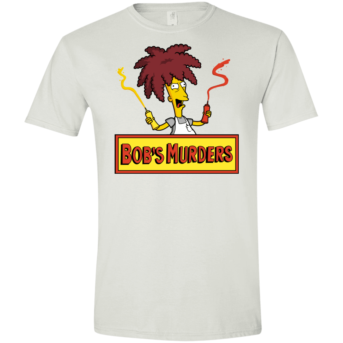T-Shirts White / X-Small Bobs Murders Men's Semi-Fitted Softstyle