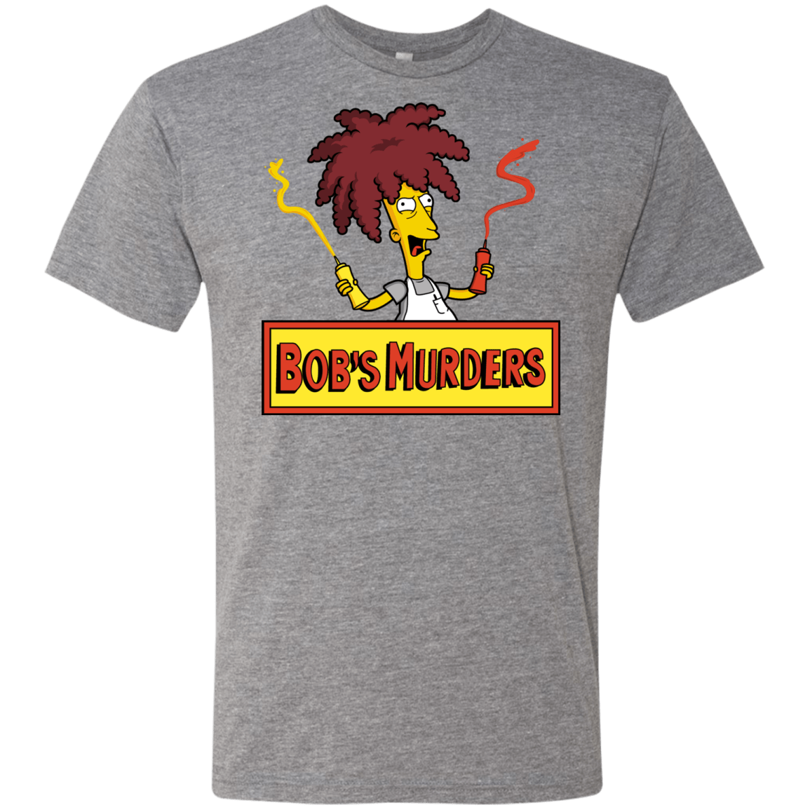 T-Shirts Premium Heather / S Bobs Murders Men's Triblend T-Shirt