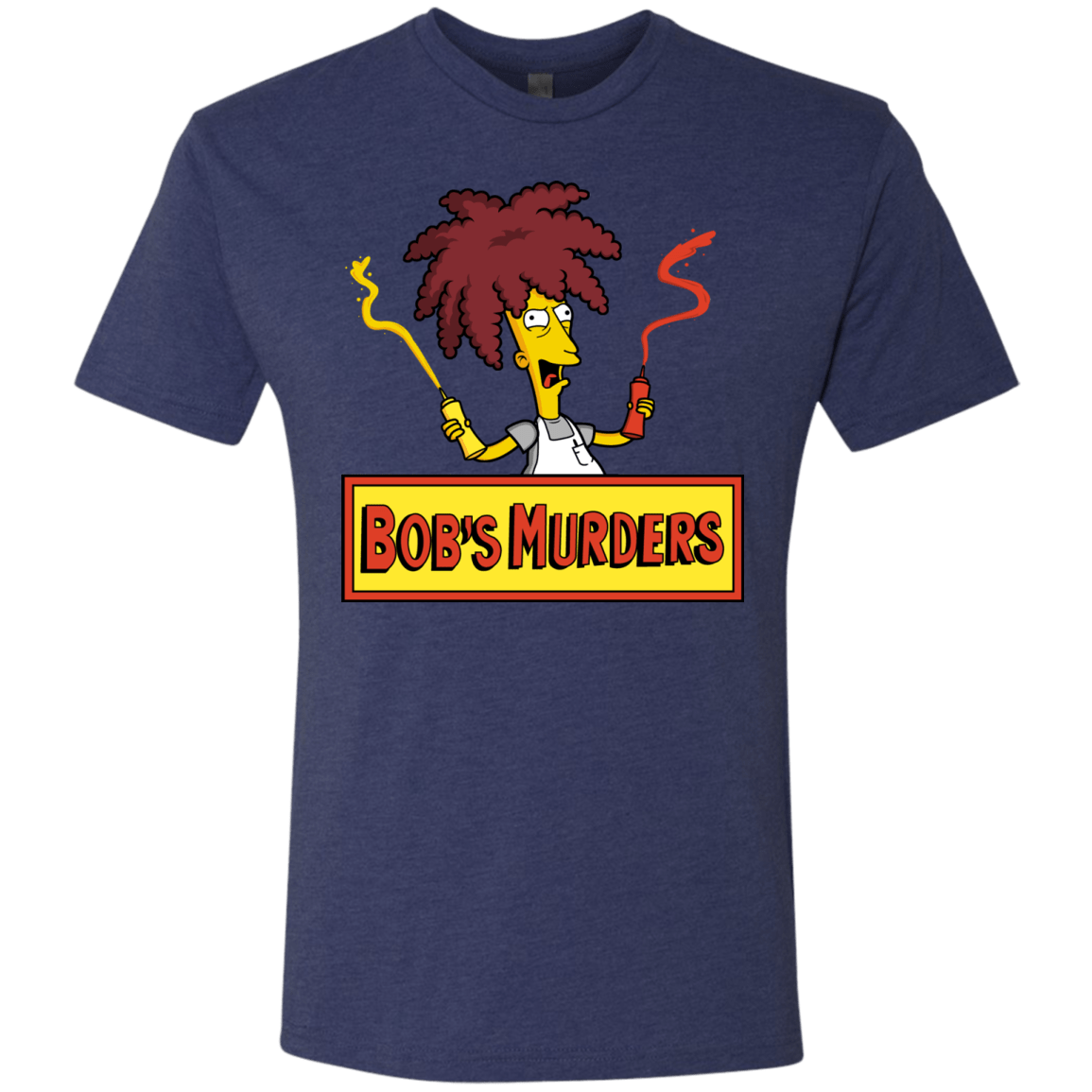 T-Shirts Vintage Navy / S Bobs Murders Men's Triblend T-Shirt