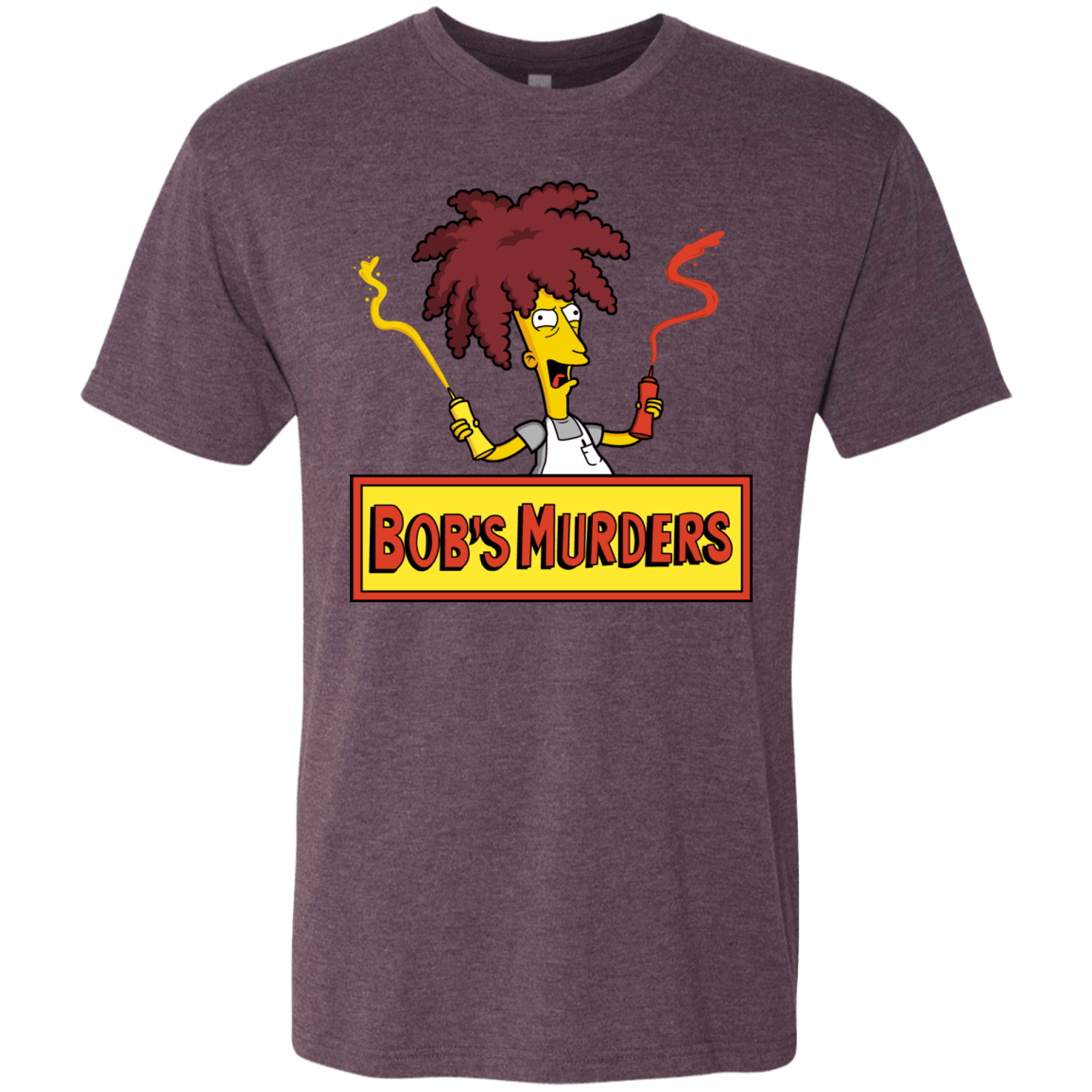 T-Shirts Vintage Purple / S Bobs Murders Men's Triblend T-Shirt