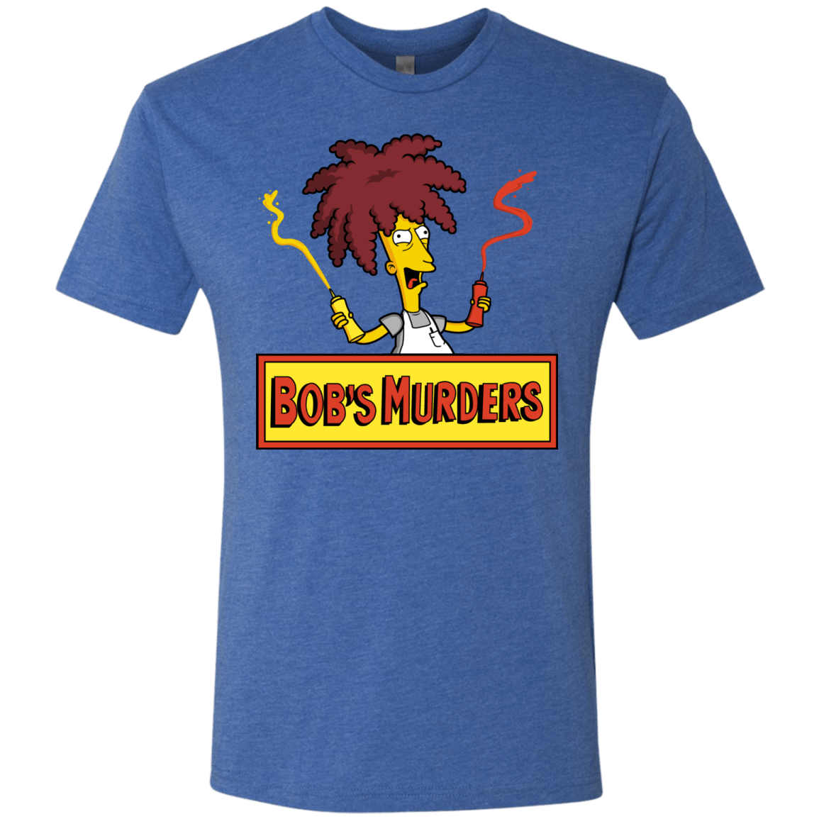 T-Shirts Vintage Royal / S Bobs Murders Men's Triblend T-Shirt