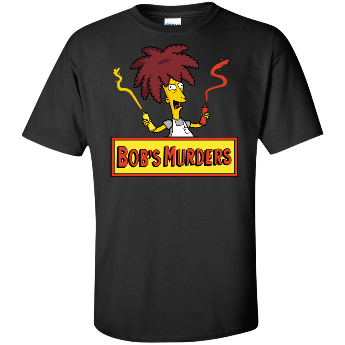 T-Shirts Black / XLT Bobs Murders Tall T-Shirt