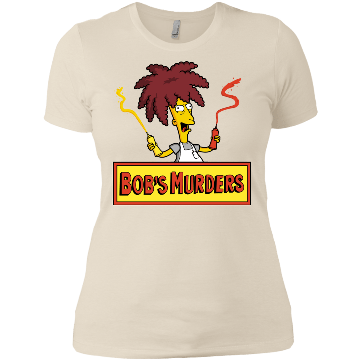 T-Shirts Ivory/ / X-Small Bobs Murders Women's Premium T-Shirt