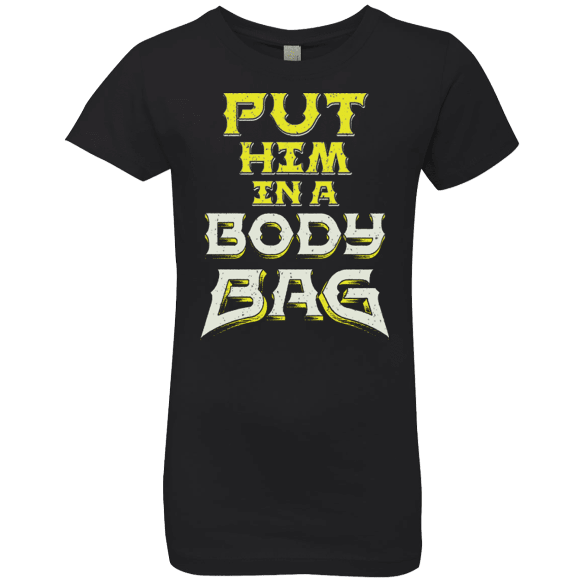 T-Shirts Black / YXS BODY BAG Girls Premium T-Shirt