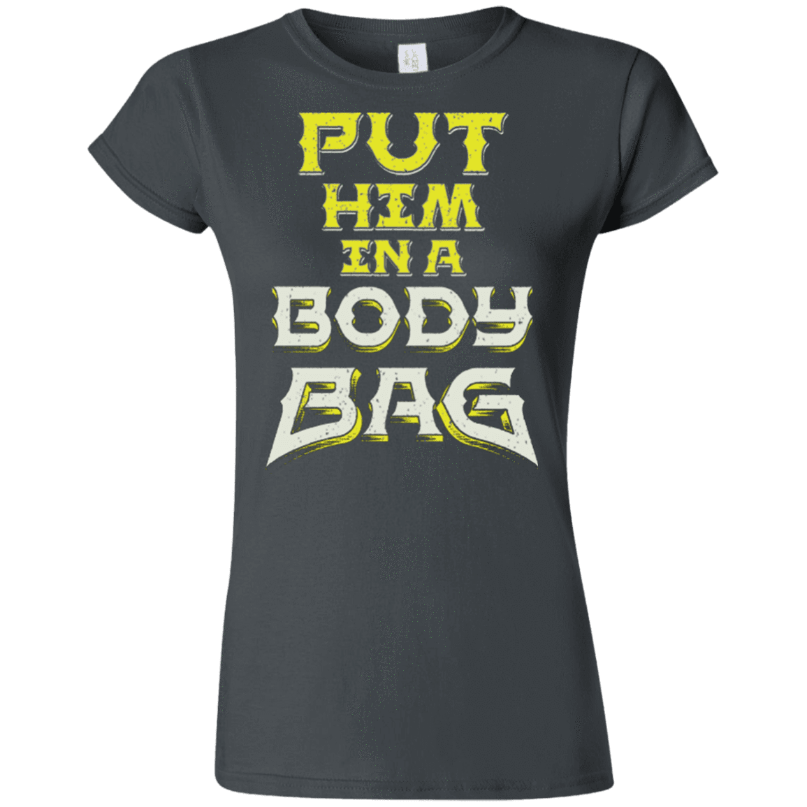 T-Shirts Charcoal / S BODY BAG Junior Slimmer-Fit T-Shirt