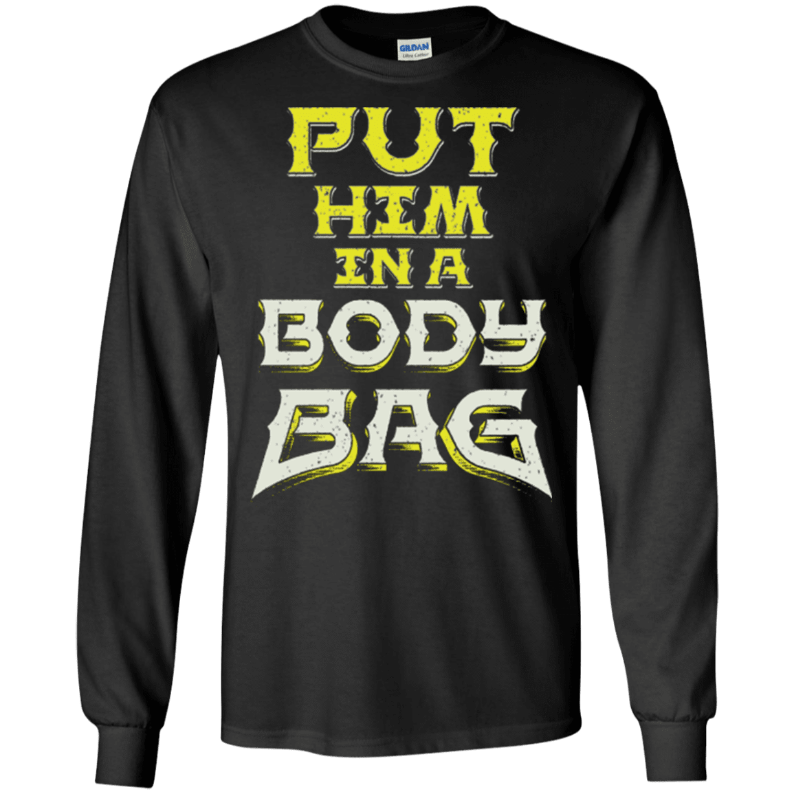 T-Shirts Black / S BODY BAG Men's Long Sleeve T-Shirt