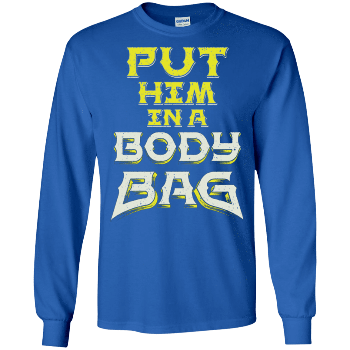 T-Shirts Royal / S BODY BAG Men's Long Sleeve T-Shirt