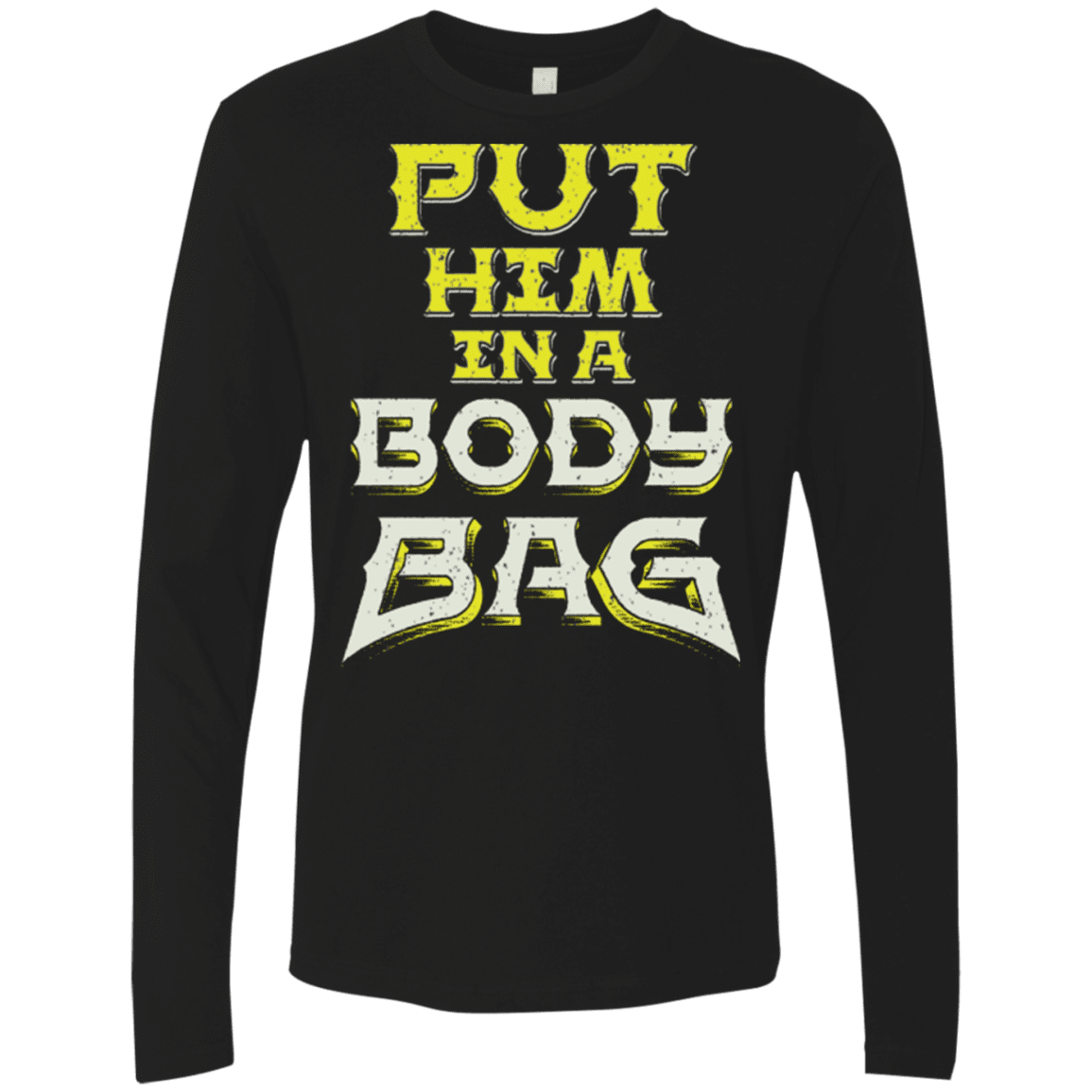 T-Shirts Black / S BODY BAG Men's Premium Long Sleeve