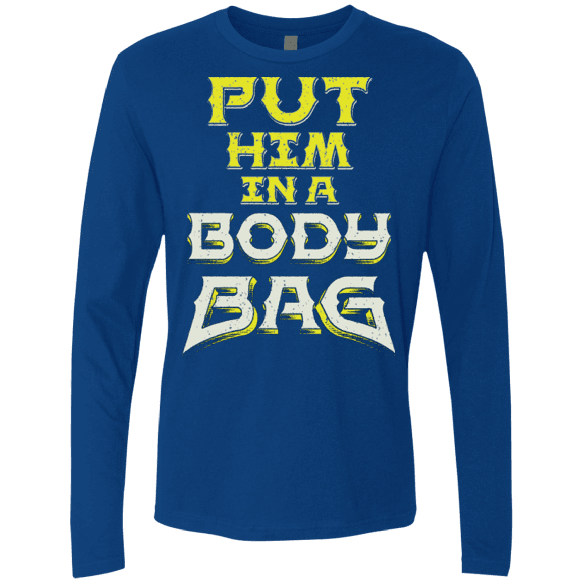 T-Shirts Royal / S BODY BAG Men's Premium Long Sleeve